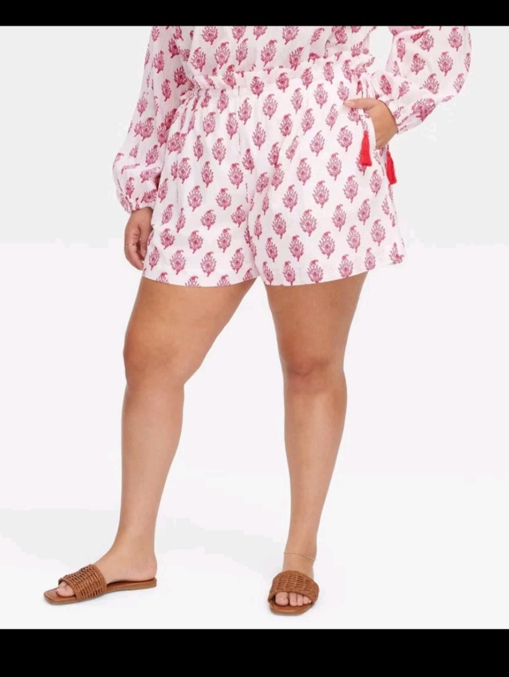 TargetRoller Rabbit x Target Women's Bouquet Side-Tie Beach Pull-On Shorts,